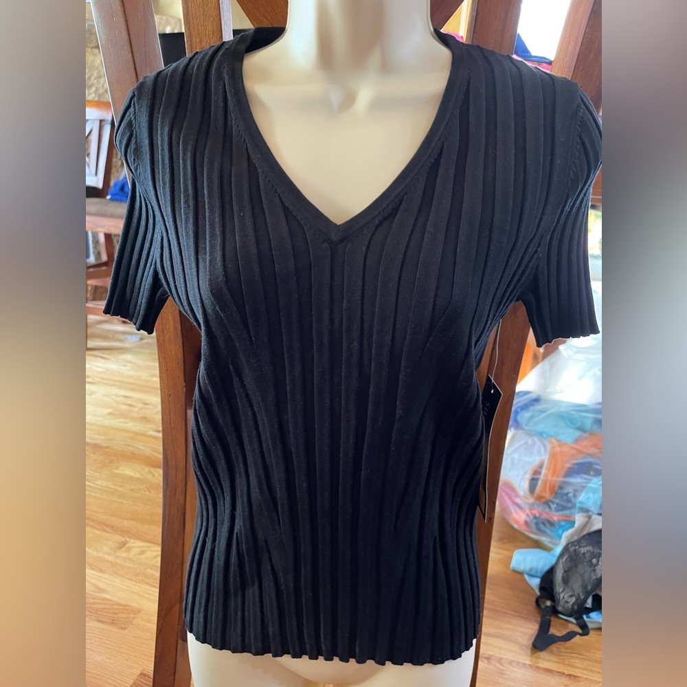 Sweaterworks silk and spandex NWT Large